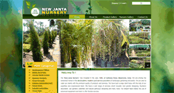 Desktop Screenshot of newjantanursery.com